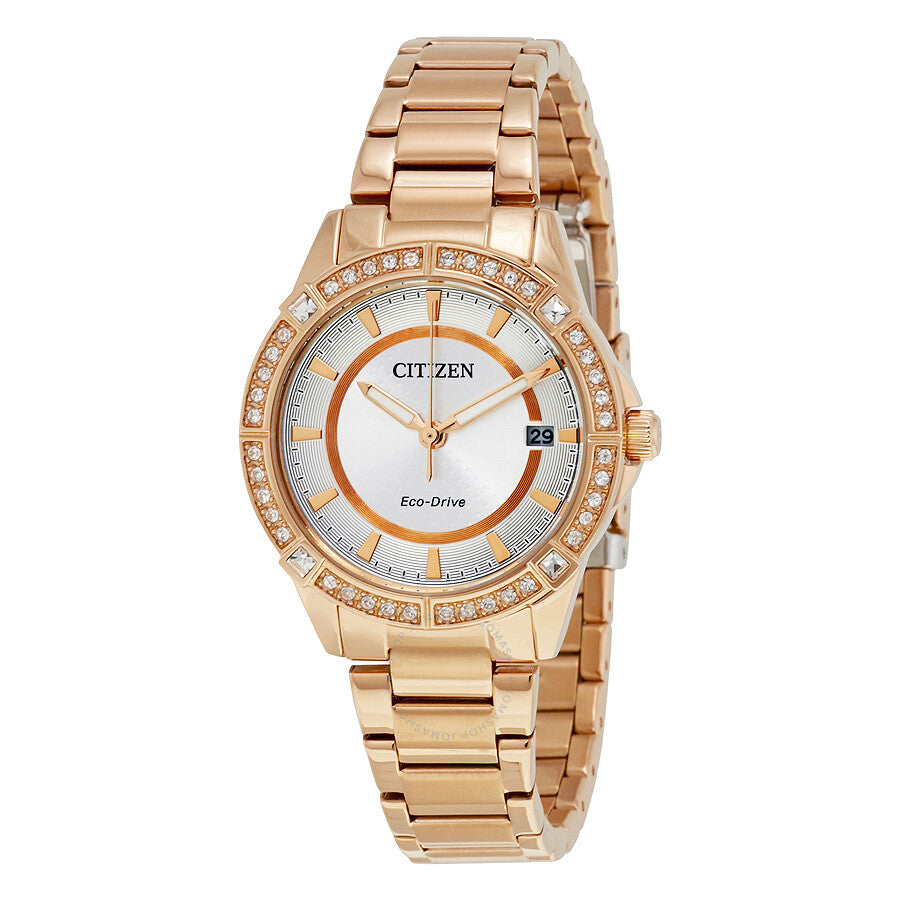Citizen Drive Silver Dial Ladies Watch FE6062-56A - Dawson Watches