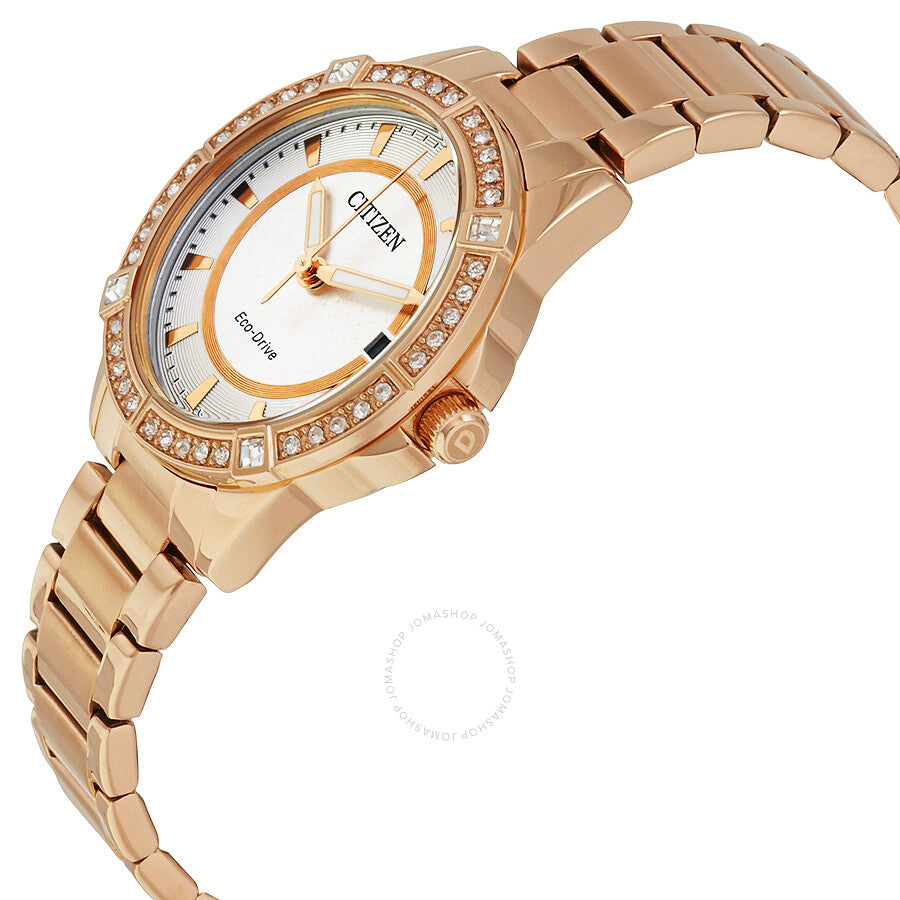 Citizen Drive Silver Dial Ladies Watch FE6062-56A - Dawson Watches #2