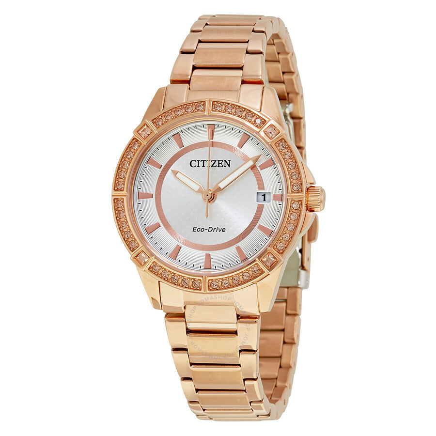 Citizen Drive Silver Dial Ladies Watch FE6063-53A - Dawson Watches