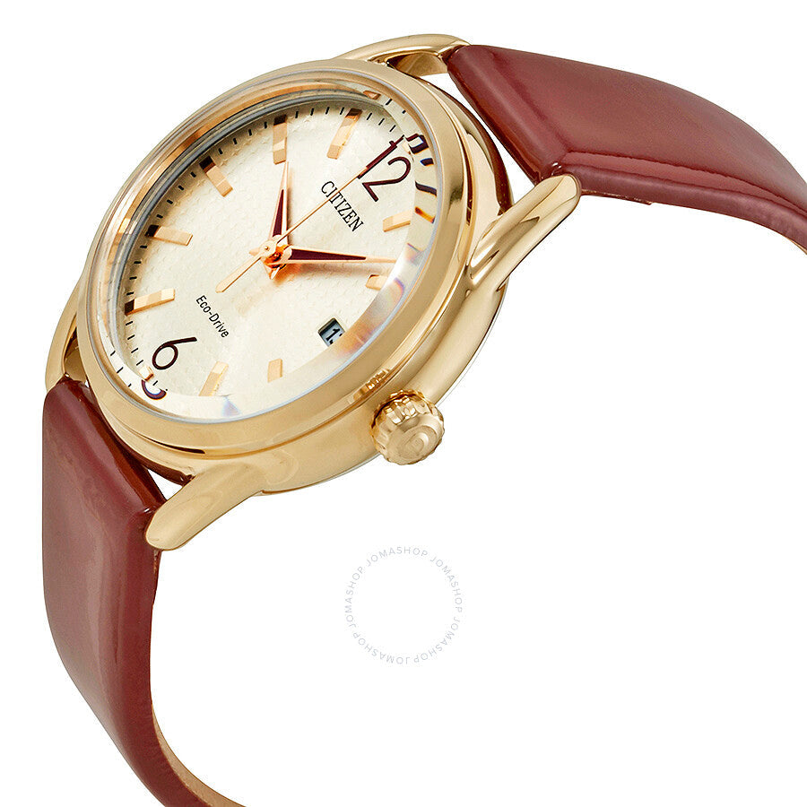 Citizen Drive Champagne Dial Ladies Watch FE6083-05P - Dawson Watches #2