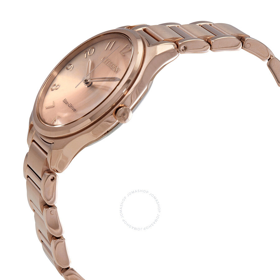 Citizen Drive Rose Gold Dial Ladies Watch EM0758-58X - Dawson Watches #2