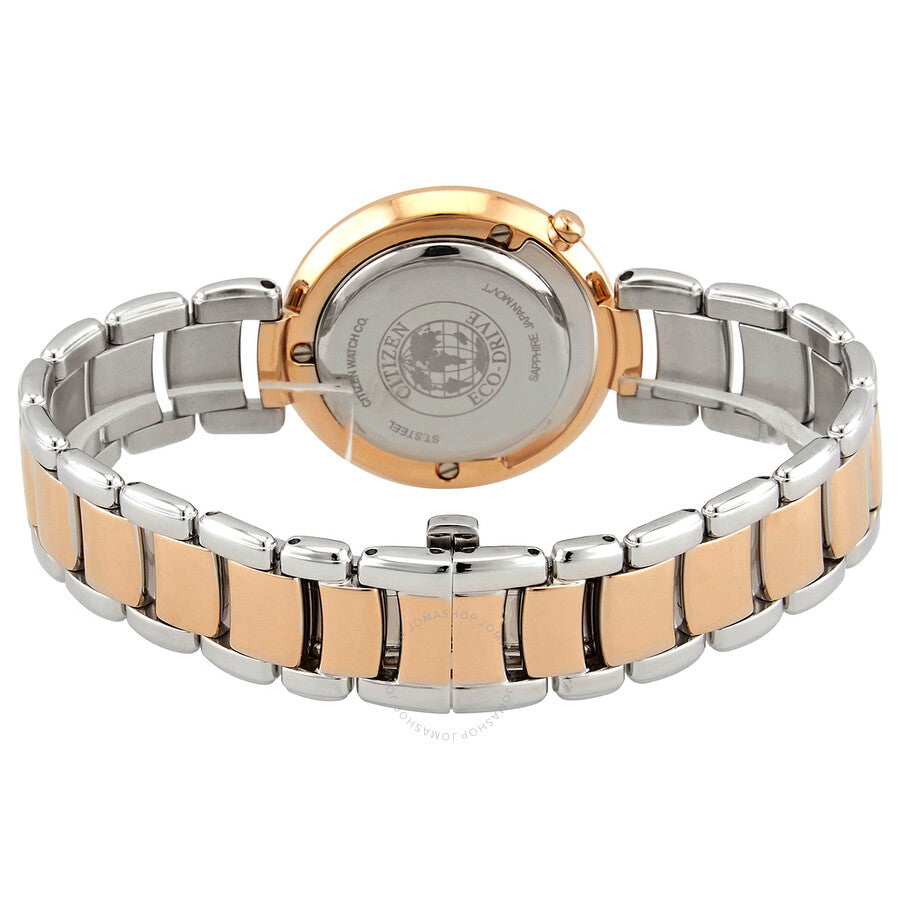 Citizen Eco Diamond Mother of Pearl Dial Ladies Watch EM0654-88D - Dawson Watches #3