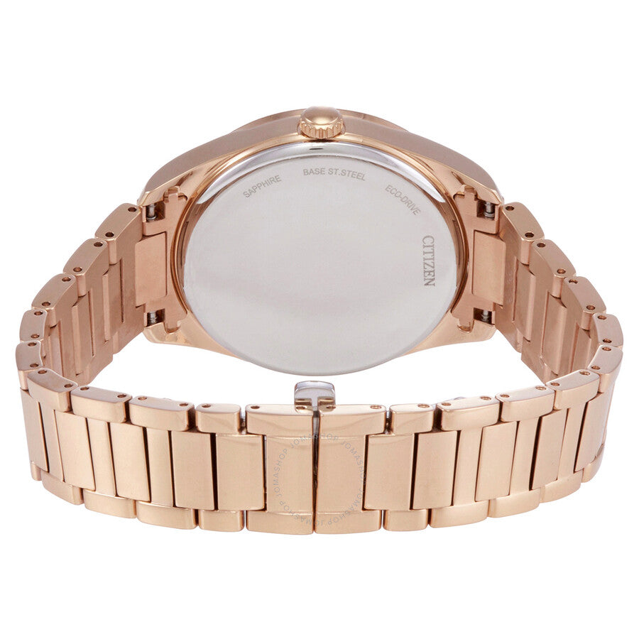 Citizen Eco-Drive Arezzo White Dial Ladies Watch EM0973-55A - The Watches Men & Co #3