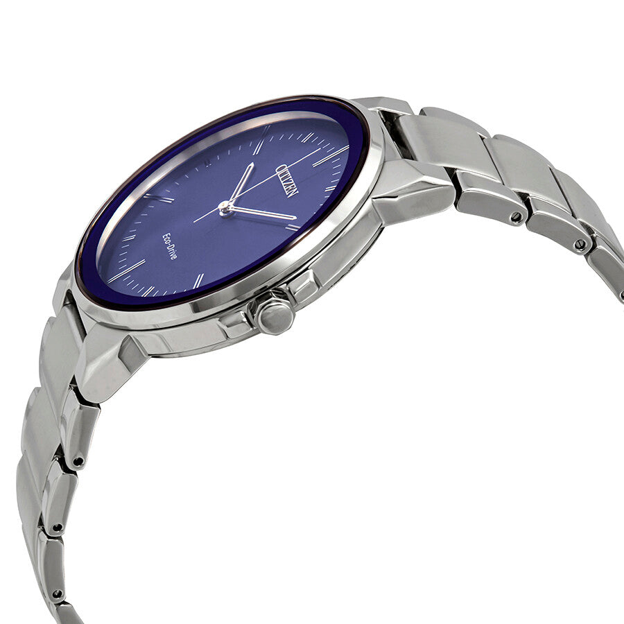 Citizen Eco-Drive Axiom Blue Dial Men's Watch BJ6510-51L - Dawson Watches #2