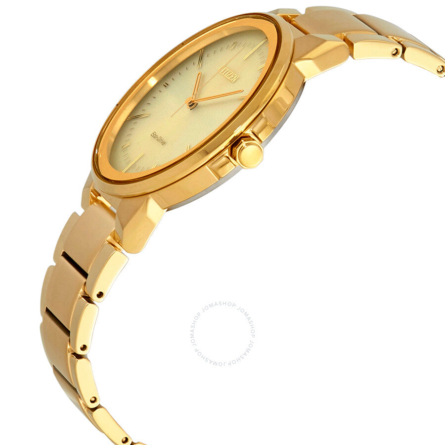 Citizen Eco-Drive Axiom Champagne Dial Men's Watch BJ6512-56P - Dawson Watches #2