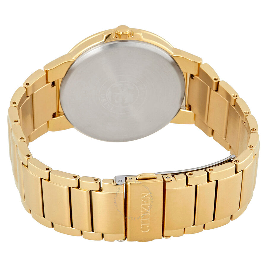Citizen Eco-Drive Axiom Champagne Dial Men's Watch BJ6512-56P - Dawson Watches #3