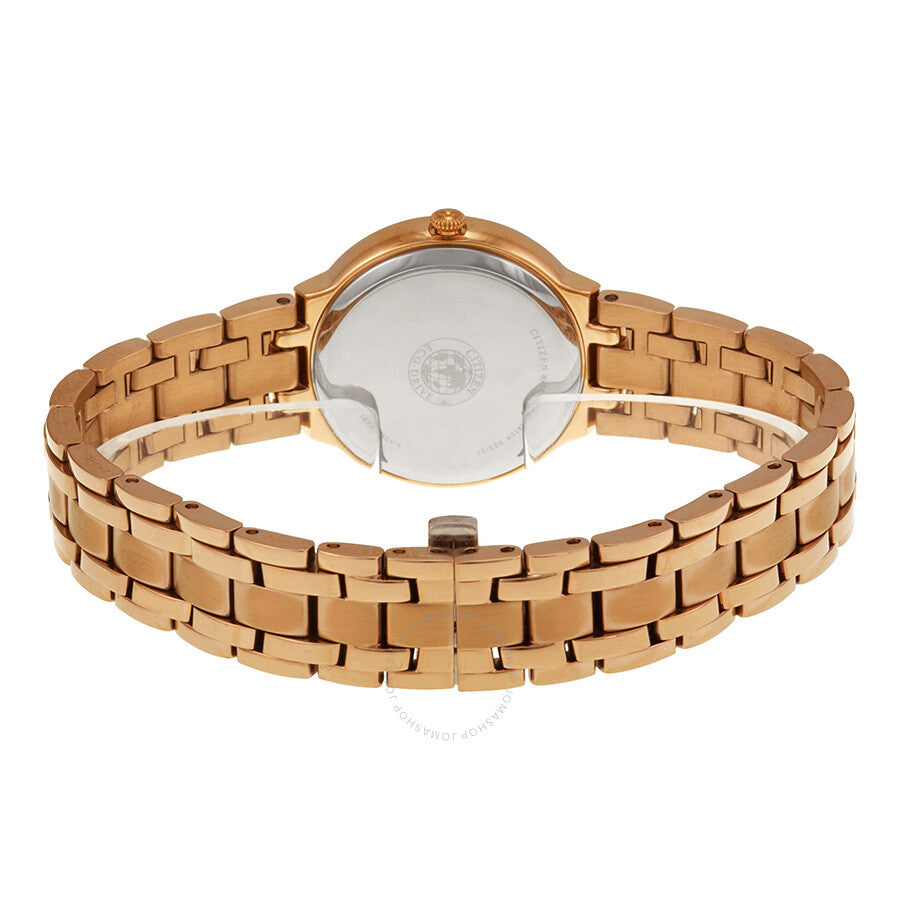 Citizen Eco Drive Bella Gold-Tone Diamond Ladies Watch EM0123-50A - Dawson Watches #3