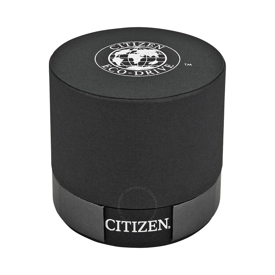 Citizen Eco Drive Black and Yellow Dial Black Nylon Strap Men's Watch BV1085-14E - Dawson Watches #4