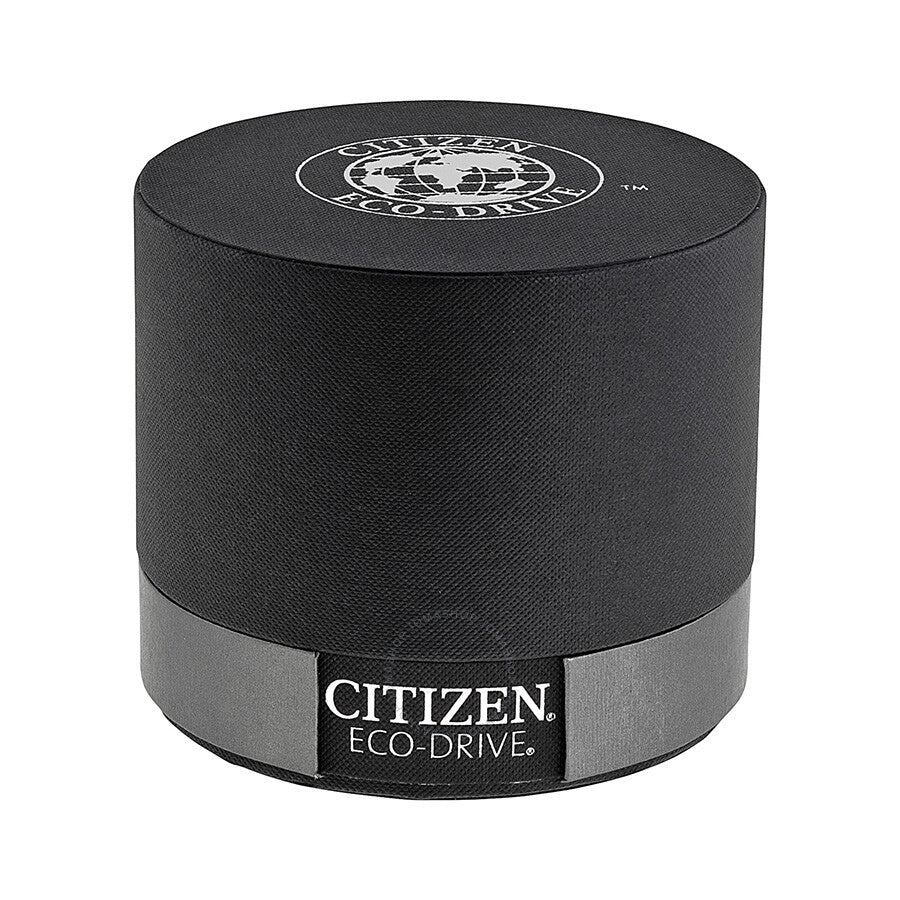 Citizen Eco Drive Black Dial Chronograph Black Rubber Men's Watch CA0427-08E - Dawson Watches #4
