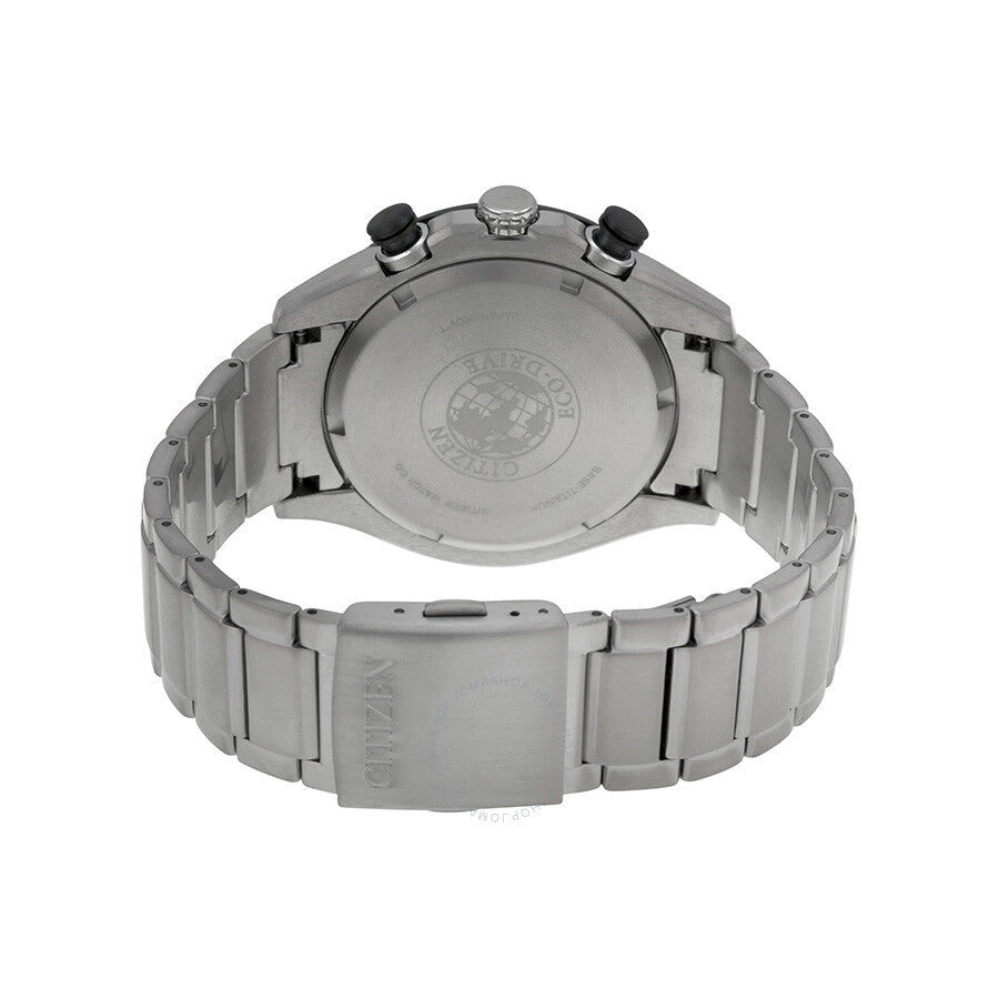 Citizen Eco Drive Chronograph Black Dial Men's Watch CA4240-82E - Dawson Watches #3
