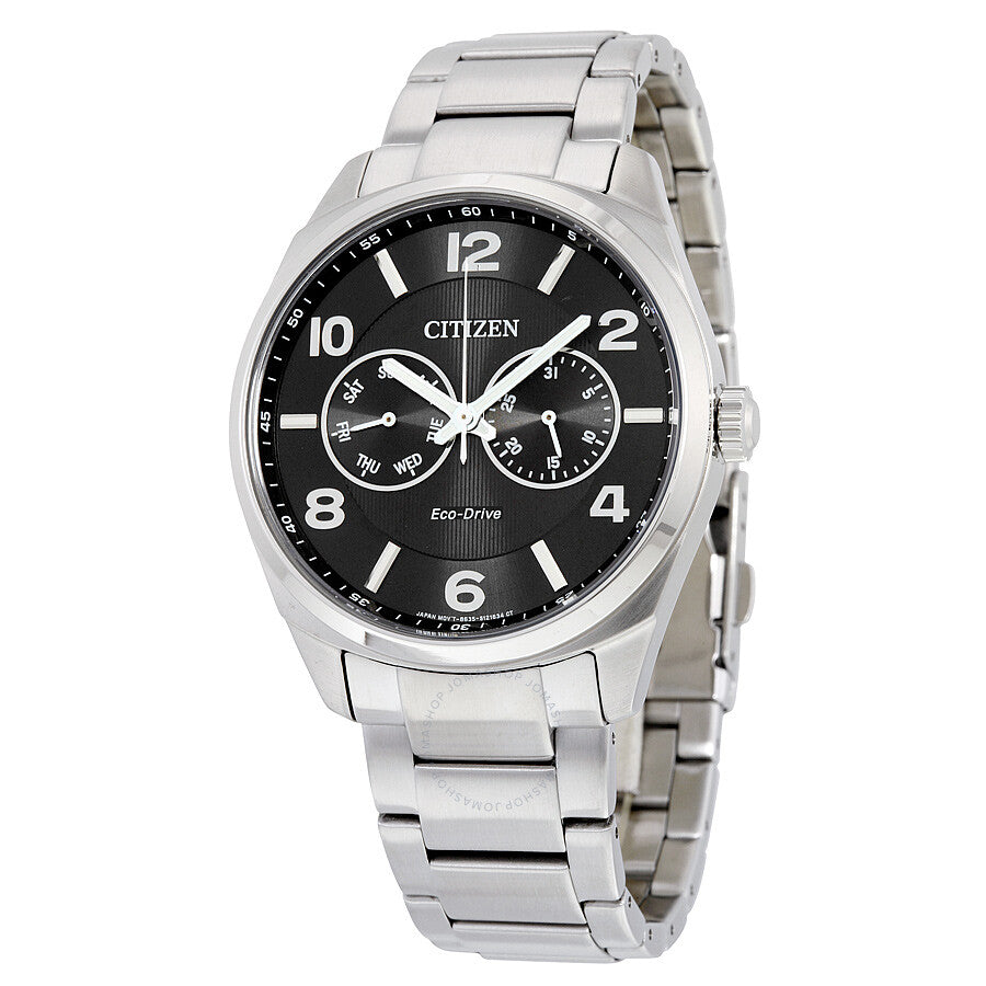 Citizen Eco-Drive Black Dial Men's Watch AO9020-84E - Dawson Watches