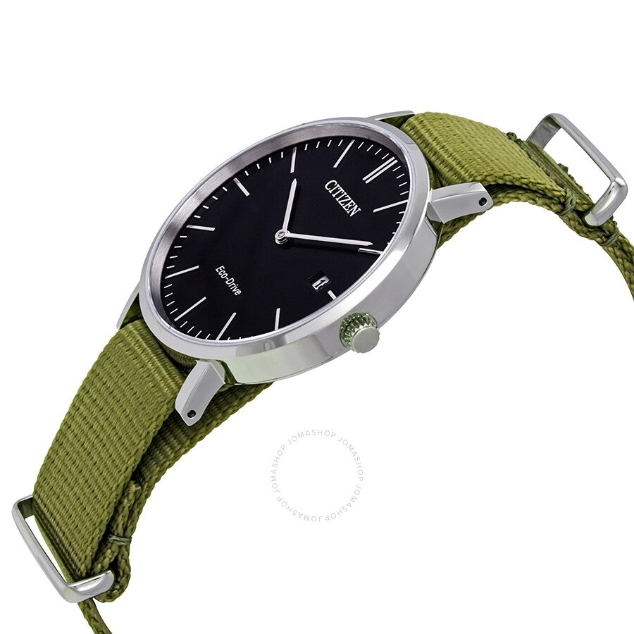 Citizen Eco-Drive Black Dial Men's Watch AU1080-38E - Dawson Watches #2