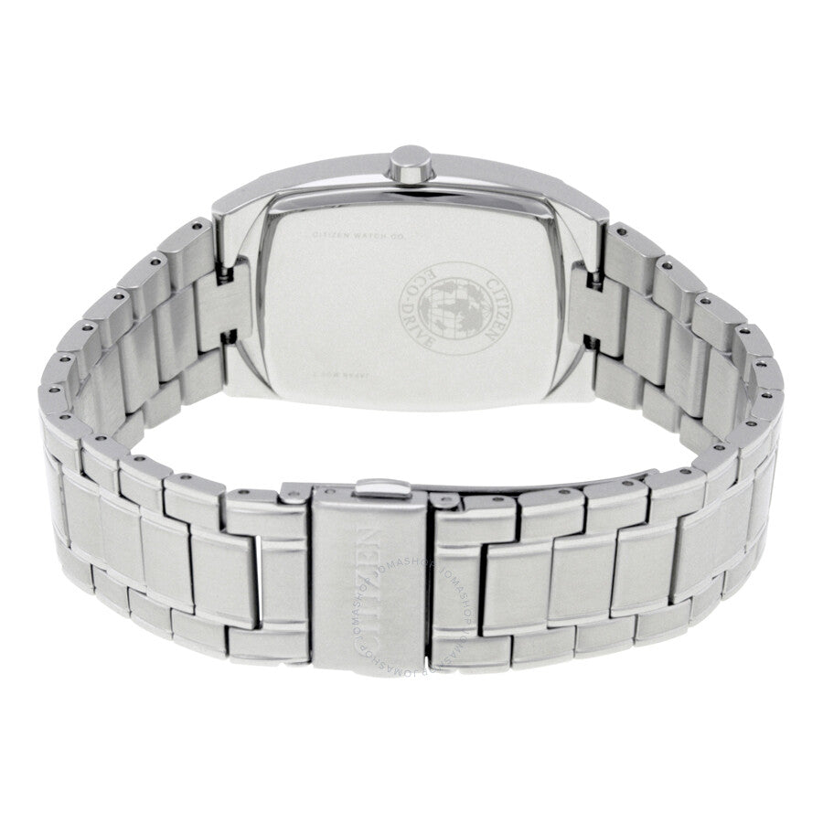 Citizen Eco-Drive Black Dial Stainless Steel Men's Watch AU1070-58E - Dawson Watches #3
