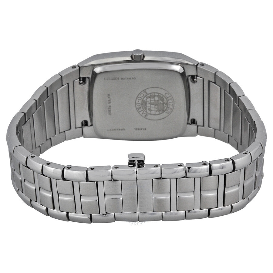 Citizen Eco Drive Black Dial Stainless Steel Men's Watch BM6550-58E - Dawson Watches #3
