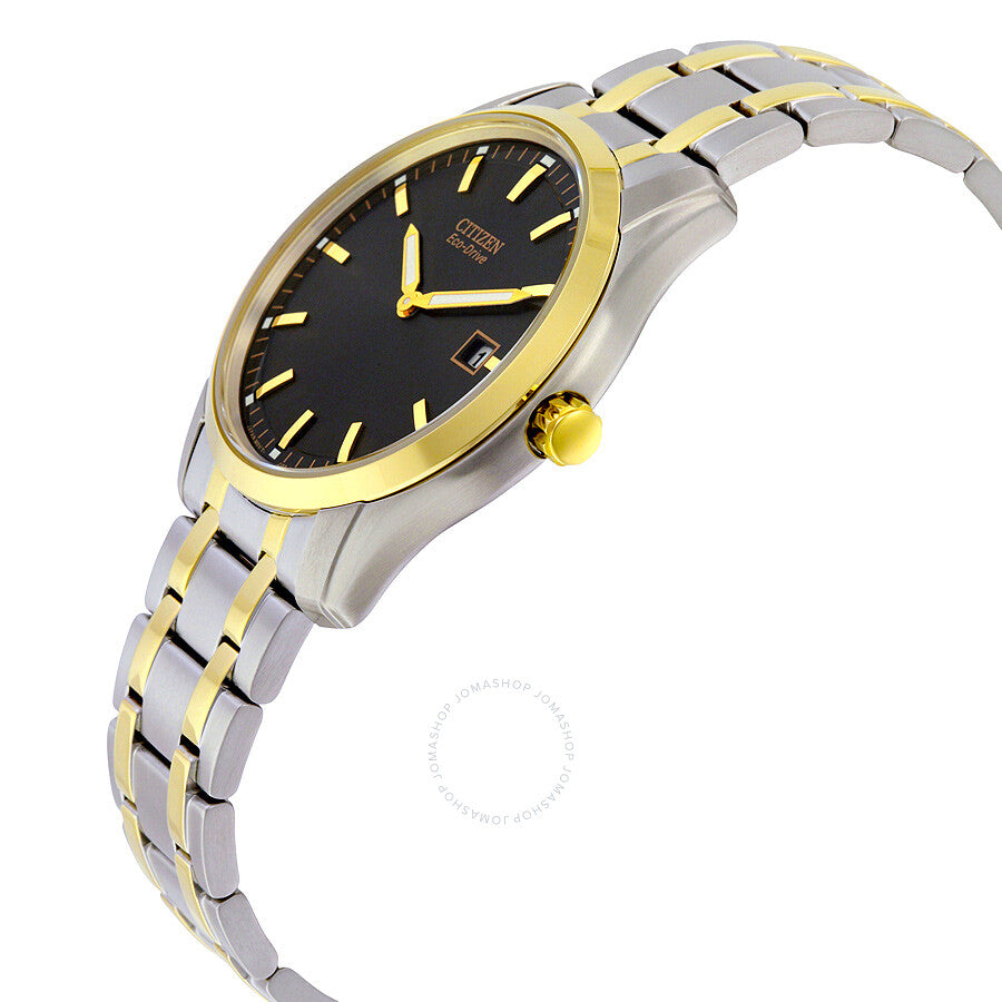 Citizen Eco-Drive Black Dial Two-tone Men's Watch AU1044-58E - Dawson Watches #2