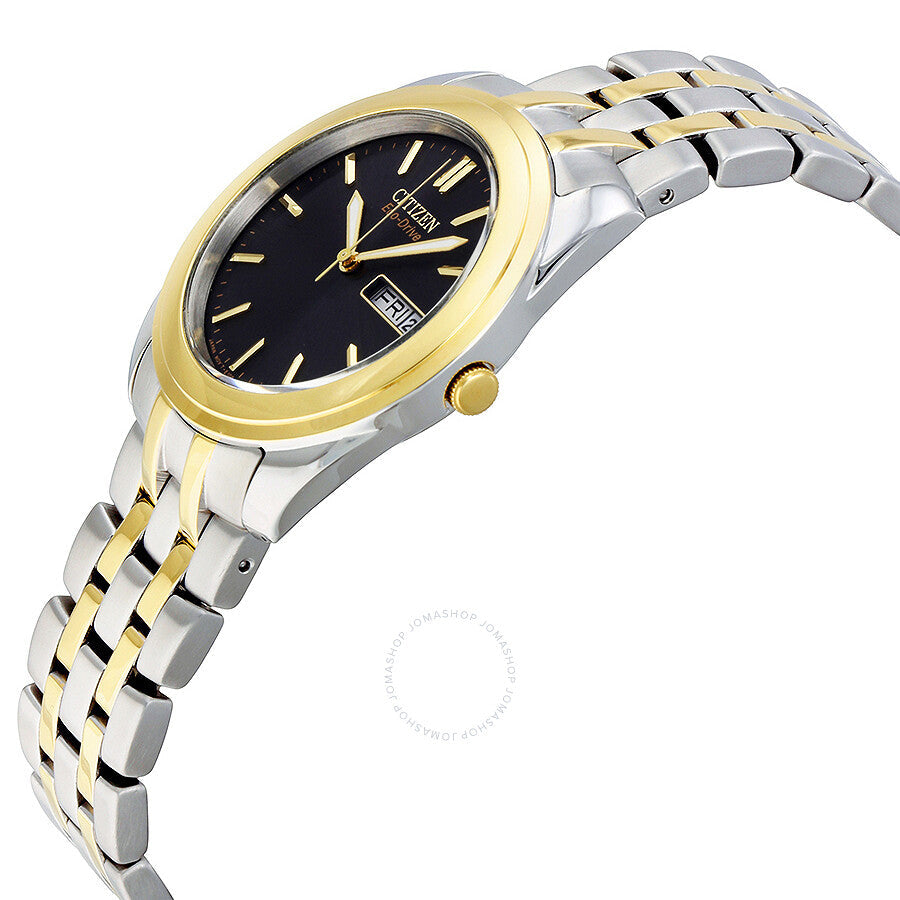 Citizen Eco-Drive Black Dial Two-tone Men's Watch BM8224.51E - Dawson Watches #2