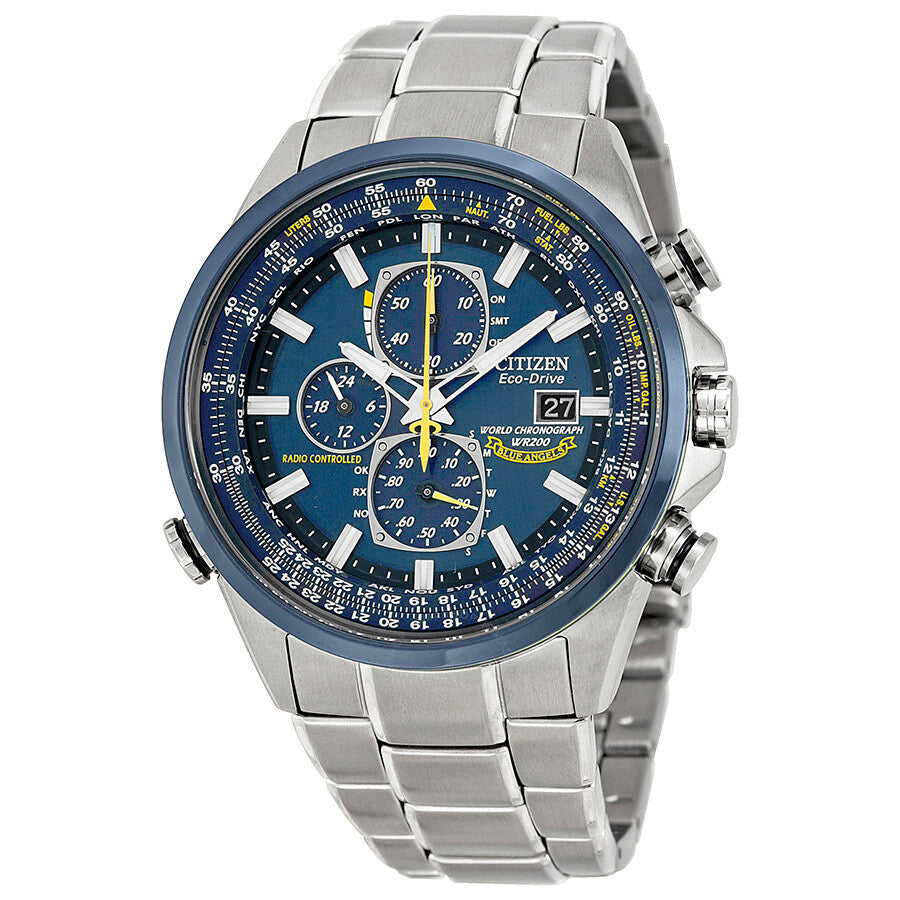 Citizen Eco Drive Blue Angels Chronograph Men's Watch AT8020-54L - Dawson Watches
