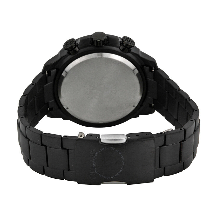 Citizen Eco Drive Blue Dial Black Titanium Men's Watch CA0525-50L - Dawson Watches #3