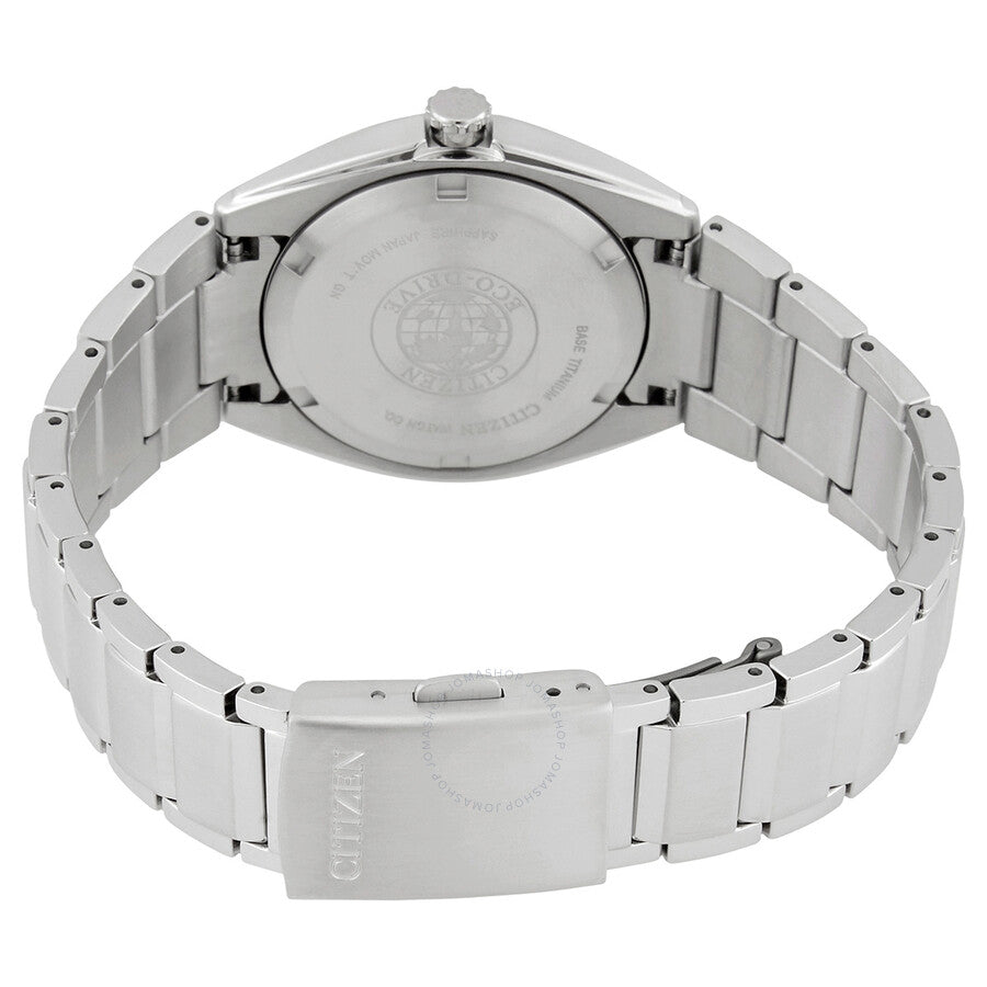 Citizen Eco Drive Blue Dial Titanium Ladies Watch EW2210-53L - Dawson Watches #3