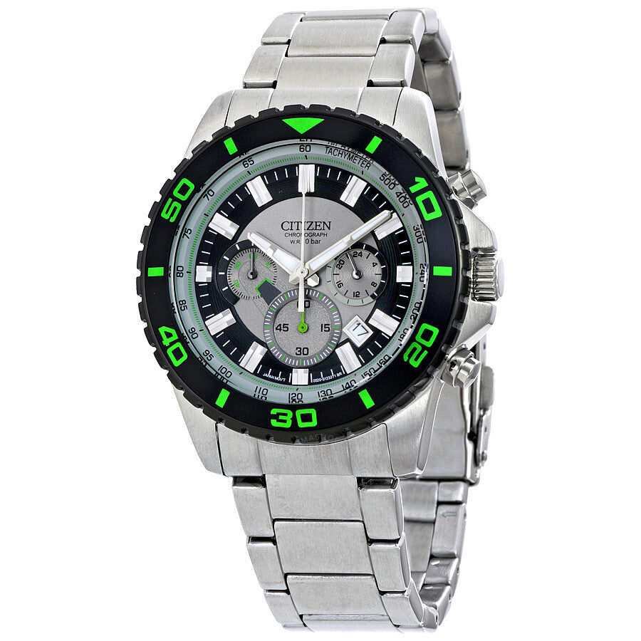 Citizen Chronograph Black Dial Men's Watch AN8030-58G - Dawson Watches