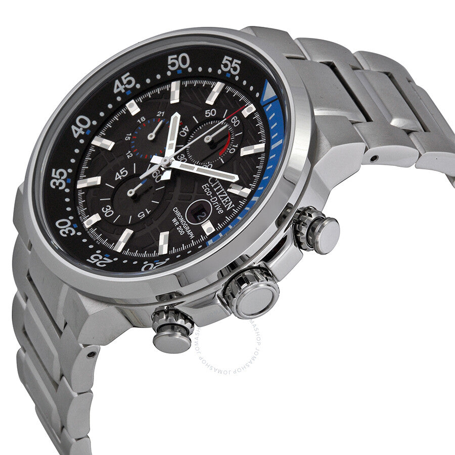 Citizen Eco Drive Endeavor Black Dial Men's Watch CA0440-51E - Dawson Watches #2