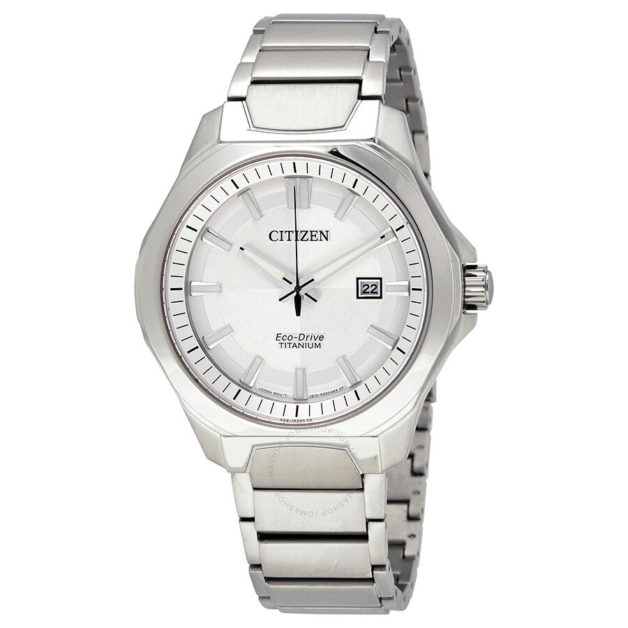 Citizen Eco-Drive Silver Dial Men's Watch AW1540-88A - Dawson Watches