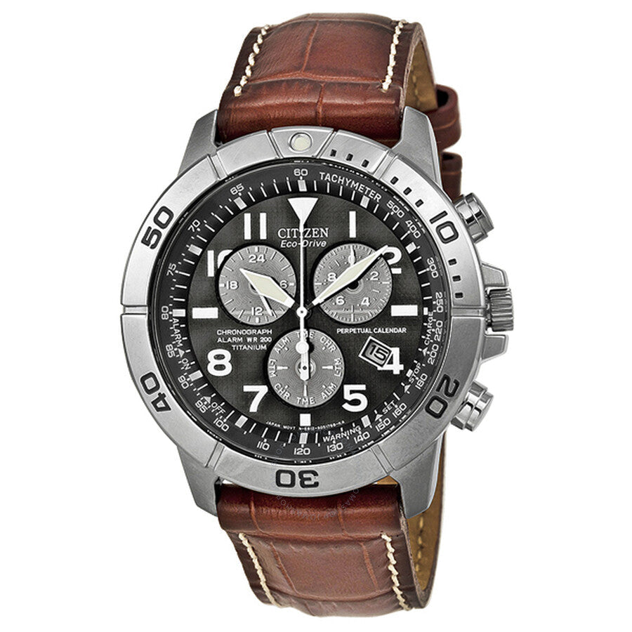 Citizen Eco-Drive Perpetual Calendar Chronograph Men's Watch BL5250-02L - Dawson Watches