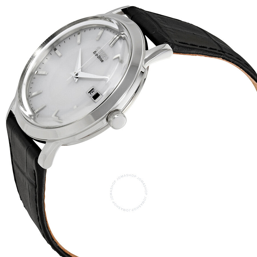 Citizen Eco-Drive Silver Dial Stainless Steel Men's Watch BM7190-05A - Dawson Watches #2