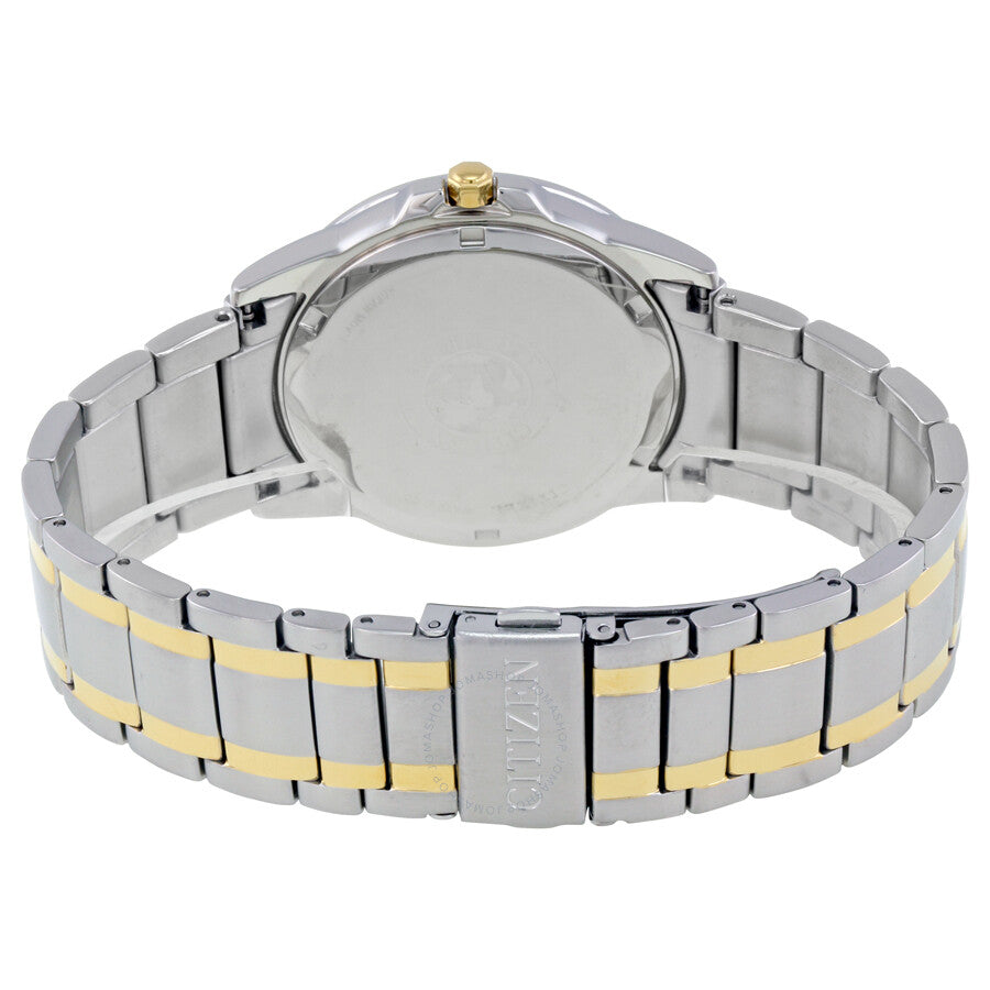 Citizen Eco Drive Silver Dial Two-tone Stainless Steel Men's Watch BM7264-51A - Dawson Watches #3