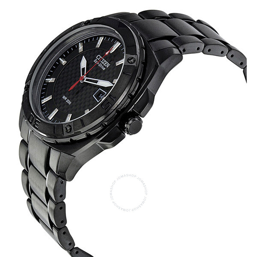 Citizen Eco Drive Sport Black Carbon Fiber Dial Men's Watch AW1095-54E - Dawson Watches #2