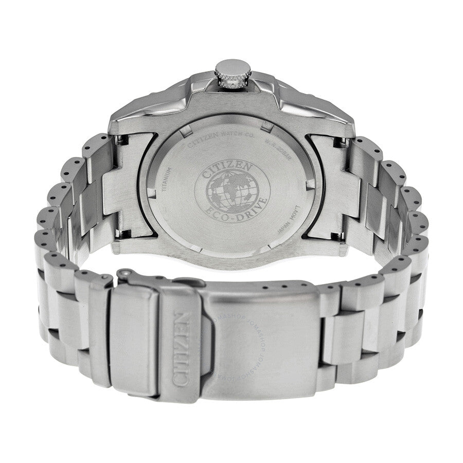 Citizen Eco Drive STX43 Black Dial Titanium Men's Watch BJ8070-51E - Dawson Watches #3
