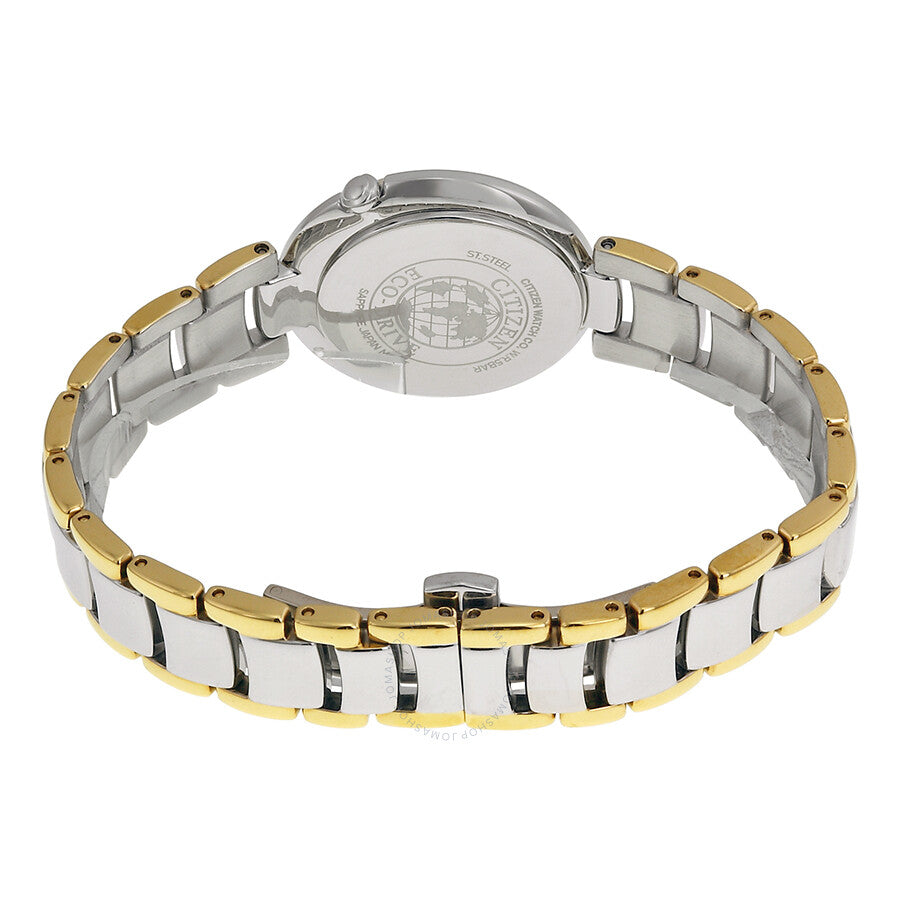 Citizen Eco Drive Sunrise Mother of Pearl Dial Ladies Watch EM0337-56D - Dawson Watches #3