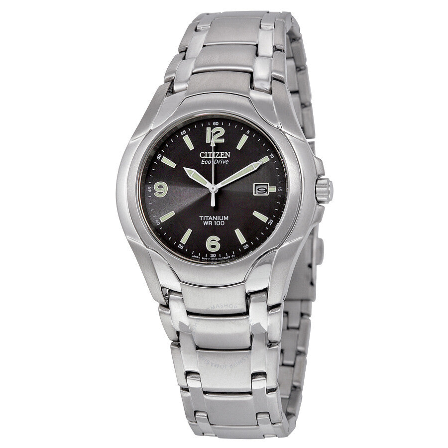 Citizen Eco Drive Titanium Bracelet Men's Watch BM6060-57F - Dawson Watches