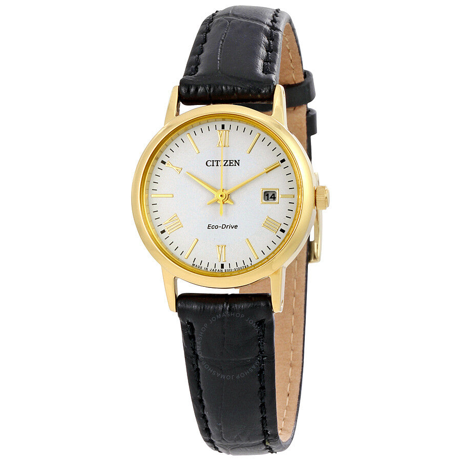 Citizen Eco-Drive White Dial Ladies Watch EW1582-03A - Dawson Watches