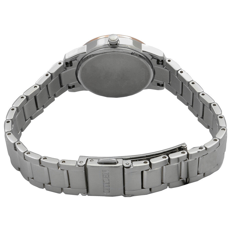 Citizen Eco-Drive White Dial Two-Tone Ladies Watch EW2319-71A - The Watches Men & Co #3