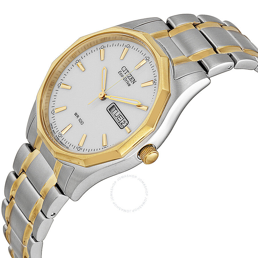 Citizen Eco Drive White Dial Two-tone Men's Watch BM8434-58A - Dawson Watches #2