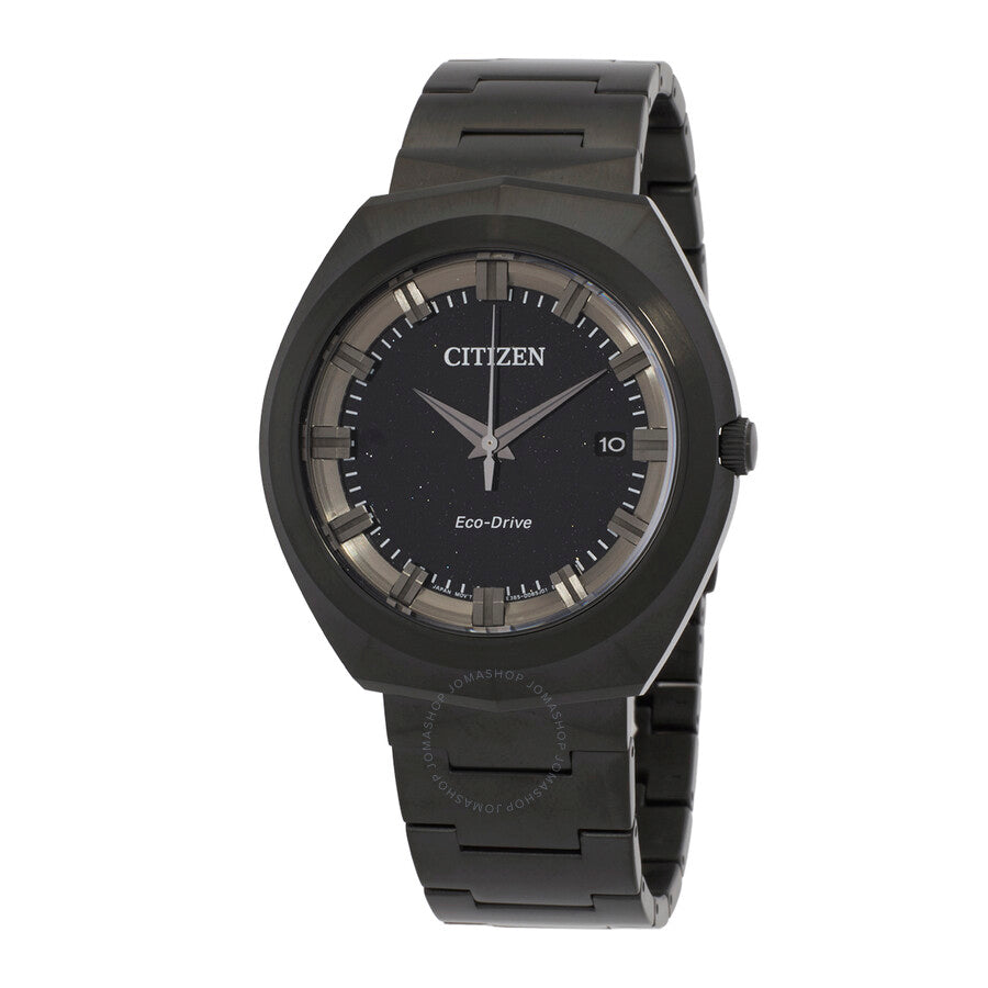 Citizen Eco-Drive 365 Quartz Black Dial Men's Watch BN1015-52E - Dawson Watches