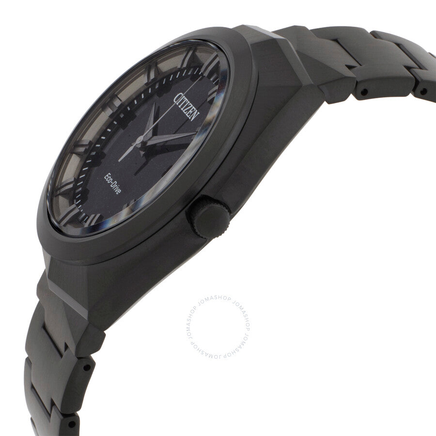 Citizen Eco-Drive 365 Quartz Black Dial Men's Watch BN1015-52E - Dawson Watches #2