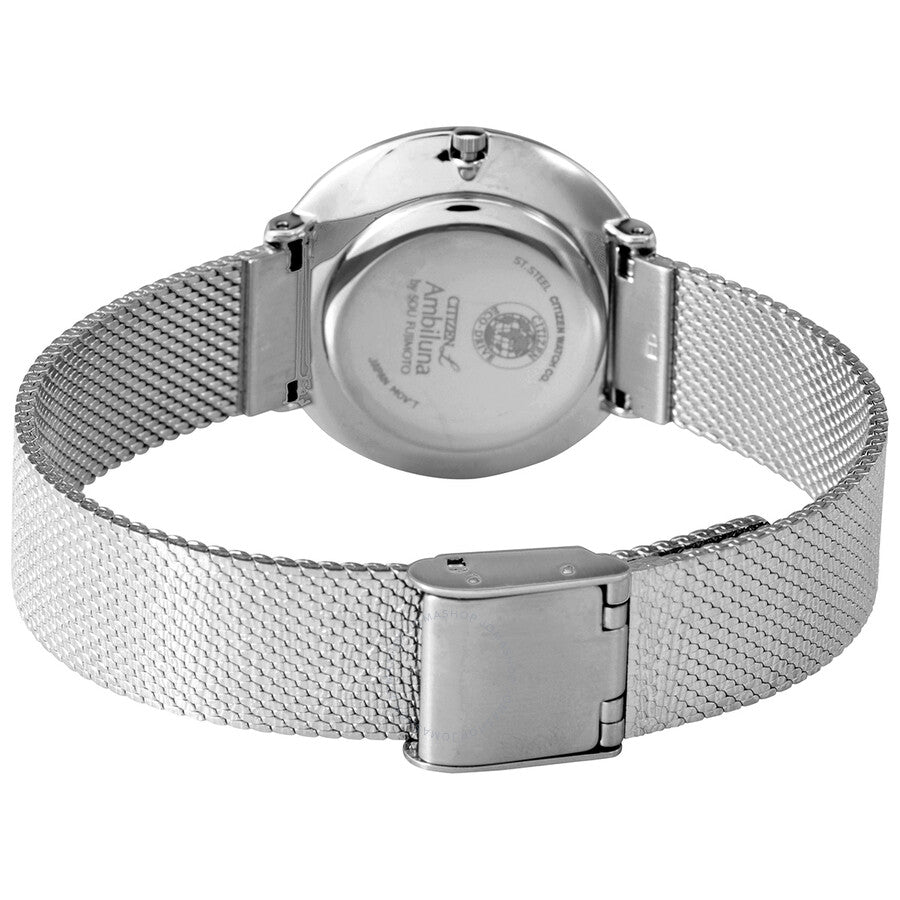 Citizen Eco-Drive Analog Perlmutt Mother of Pearl Ladies Watch EM0640-82D - Dawson Watches #3