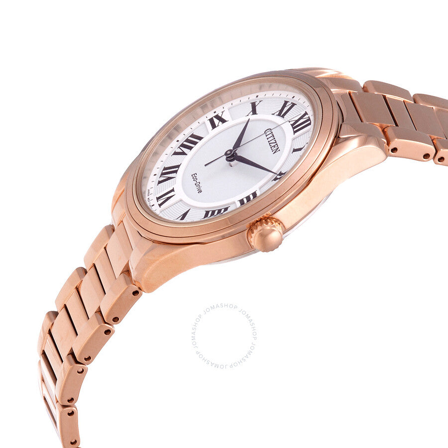 Citizen Eco-Drive Arezzo White Dial Ladies Watch EM0973-55A - Dawson Watches #2