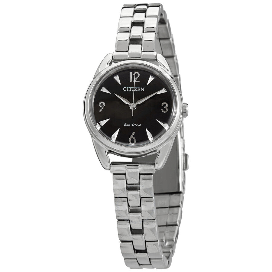 Citizen Eco-Drive Black Dial Ladies Watch EM0680-70E - Dawson Watches