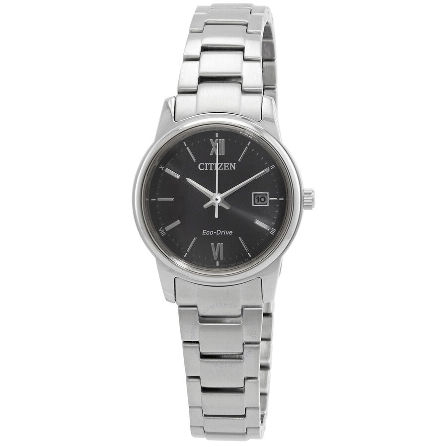 Citizen Eco-Drive Black Dial Ladies Watch EW2318-73E - Dawson Watches