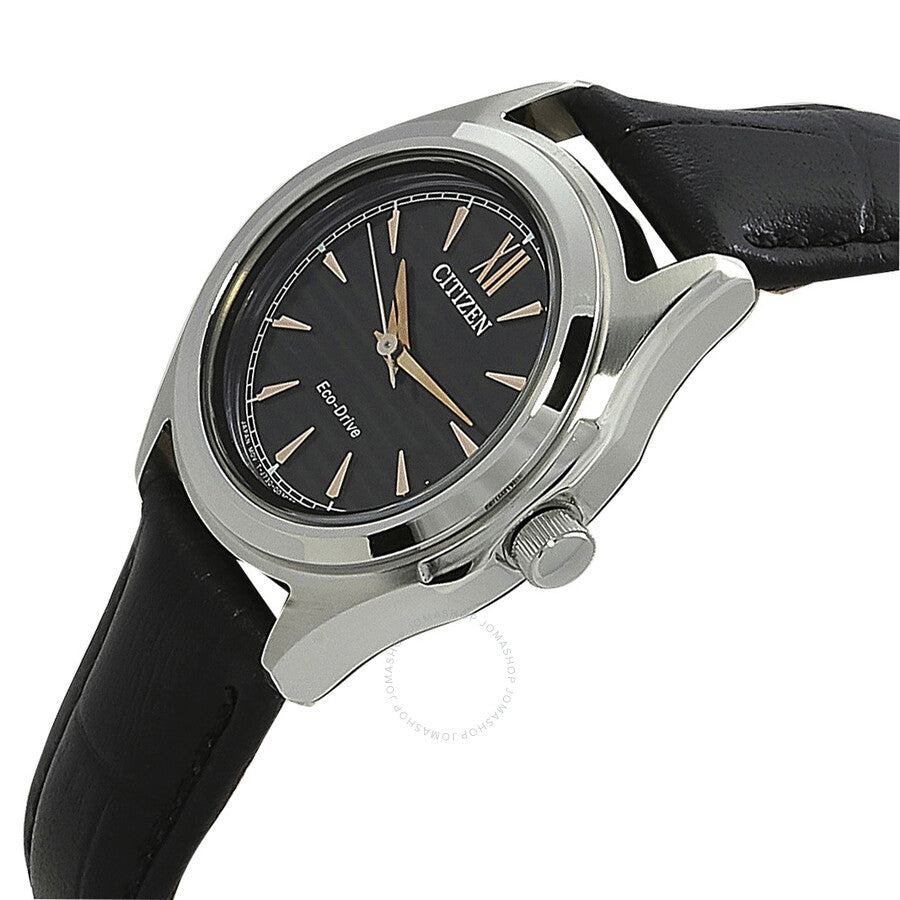Citizen Eco-Drive Black Dial Ladies Watch FE2110-14E - Dawson Watches #2