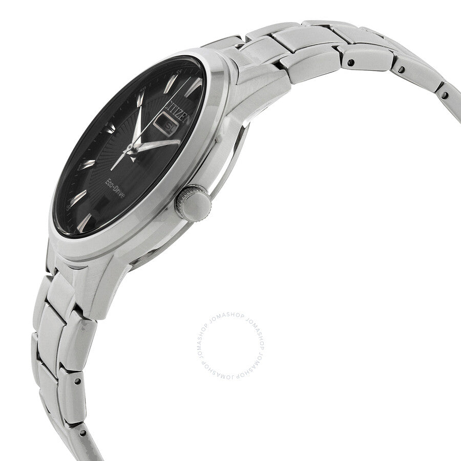Citizen Eco-Drive Black Dial Men's Watch AW0100-86E - Dawson Watches #2