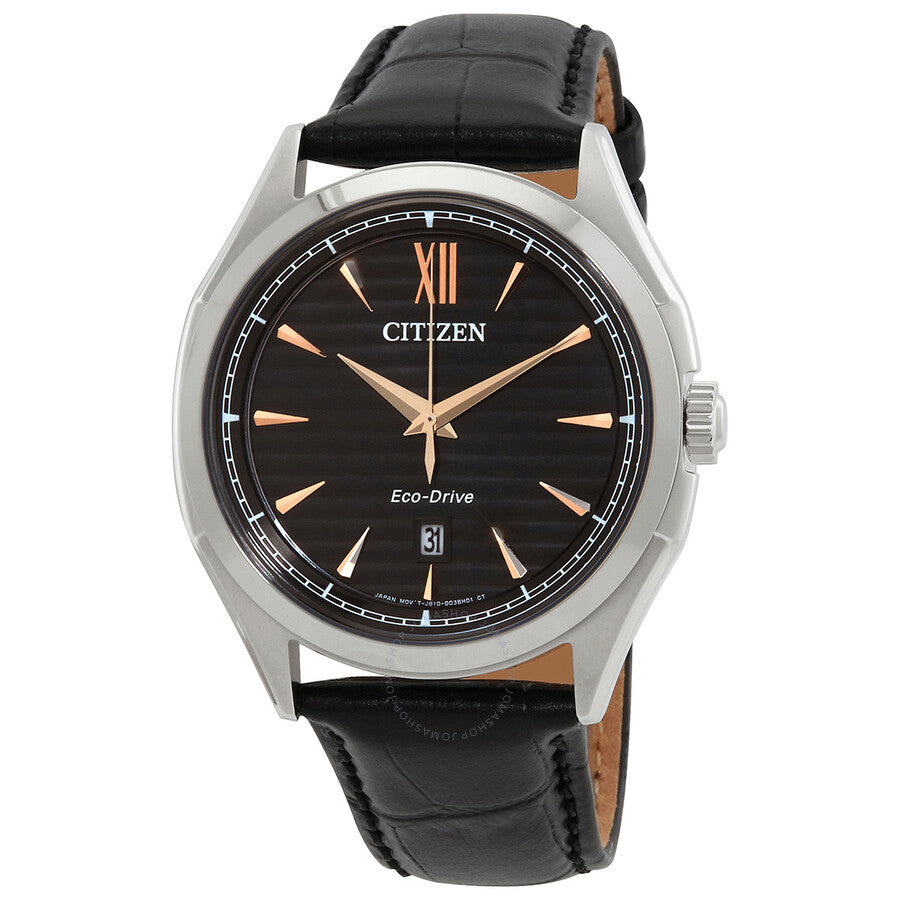 Citizen Eco-Drive Black Dial Men's Watch AW1750-18E - Dawson Watches