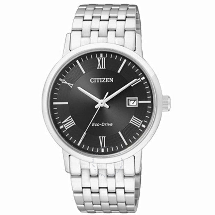 Citizen Eco-Drive Black Dial Men's Watch BM6770-51E - Dawson Watches