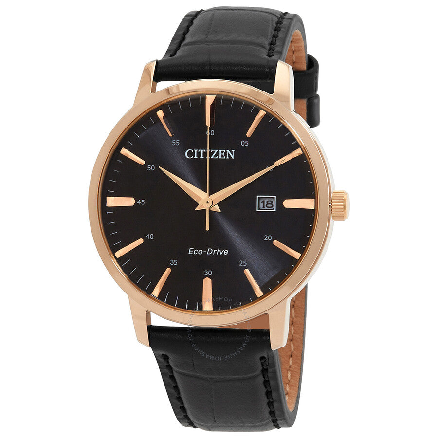 Citizen Eco-Drive Black Dial Men's Watch BM7462-15E - Dawson Watches