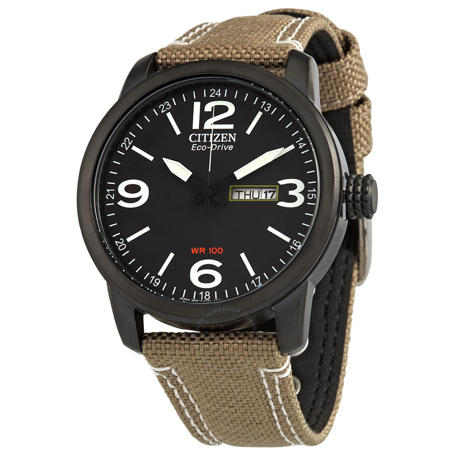 Citizen Eco-Drive Black Dial Men's Watch BM8476-23E - Dawson Watches