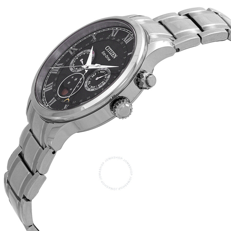 Citizen Eco-Drive Black Dial Moon Phase Men's Watch AP1050-81E - Dawson Watches #2