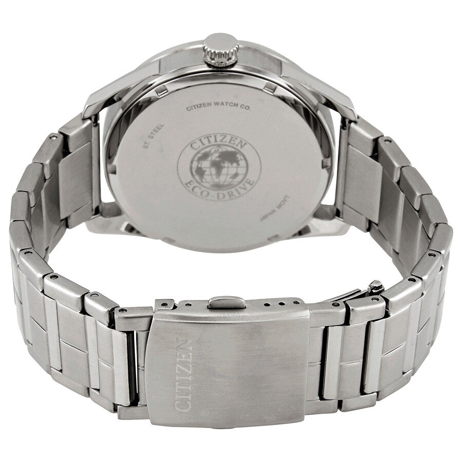 Citizen Eco-Drive Black Dial Stainless Steel Men's Watch BU4027-88E - Dawson Watches #3